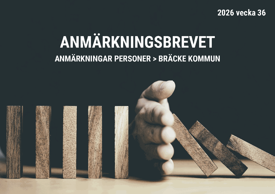 Illustration av Anmärkningsbrevet
